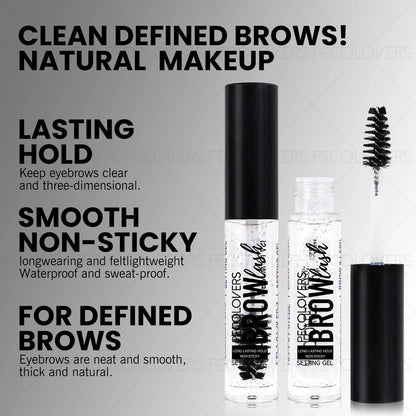 Gel Σταθεροποίησης Φρυδιών - Διάφανο & Αδιάβροχο για Φυσικό Αποτέλεσμα