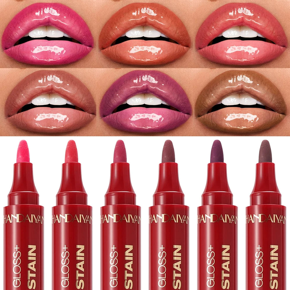 2-σε-1 Matte Lip Liner & Plumping Lip Gloss – Για Τέλειο Σχήμα & Όγκο στα Χείλη
Αποκτήστε το απόλυτο look στα χείλη σας με ένα μόνο προϊόν. Από τη μία πλευρά, το ματ μολύβι προσφέρει απόλυτο έλεγχο στο περίγραμμα, και από την άλλη, το lip gloss χαρίζει άμ