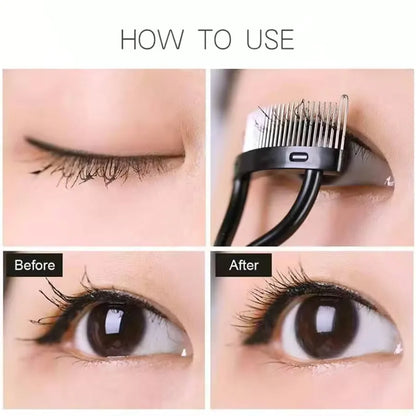 5-Σετ Επαγγελματικά Εργαλεία Βλεφαρίδων | Ψαλίδι, Βουρτσάκια & Ανταλλακτικά Pads