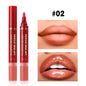 2-σε-1 Matte Lip Liner & Plumping Lip Gloss – Για Τέλειο Σχήμα & Όγκο στα Χείλη
Αποκτήστε το απόλυτο look στα χείλη σας με ένα μόνο προϊόν. Από τη μία πλευρά, το ματ μολύβι προσφέρει απόλυτο έλεγχο στο περίγραμμα, και από την άλλη, το lip gloss χαρίζει άμ