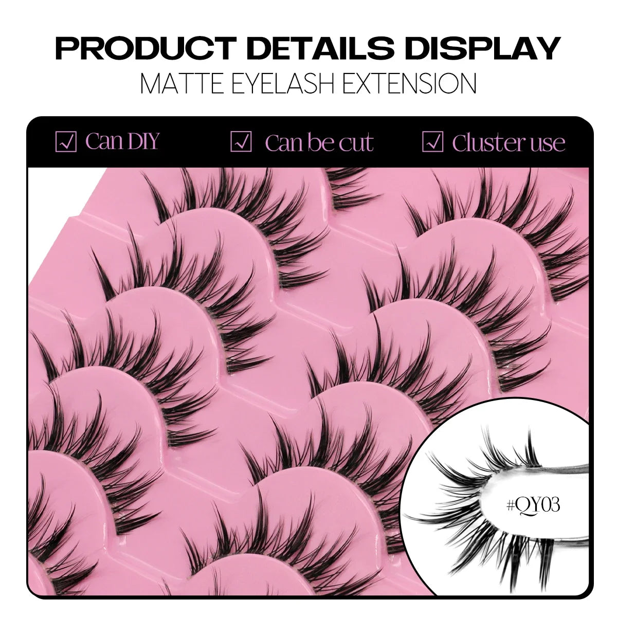 Φυσικές Ψεύτικες Βλεφαρίδες τύπου Manga. Βλεφαρίδες 3D από συνθετική Mink τρίχα, με μαλακή, ρεαλιστική και χιαστί όψη. Ιδανικές για ολοκληρωμένο μακιγιάζ.