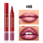 2-σε-1 Matte Lip Liner & Plumping Lip Gloss – Για Τέλειο Σχήμα & Όγκο στα Χείλη
Αποκτήστε το απόλυτο look στα χείλη σας με ένα μόνο προϊόν. Από τη μία πλευρά, το ματ μολύβι προσφέρει απόλυτο έλεγχο στο περίγραμμα, και από την άλλη, το lip gloss χαρίζει άμ