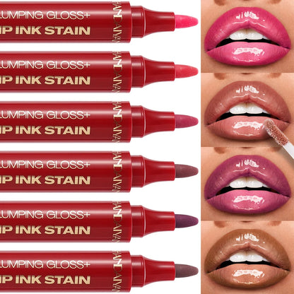 2-σε-1 Matte Lip Liner & Plumping Lip Gloss – Για Τέλειο Σχήμα & Όγκο στα Χείλη
Αποκτήστε το απόλυτο look στα χείλη σας με ένα μόνο προϊόν. Από τη μία πλευρά, το ματ μολύβι προσφέρει απόλυτο έλεγχο στο περίγραμμα, και από την άλλη, το lip gloss χαρίζει άμ