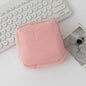 Fashion Makeup Lipstick Sanitary Napkins Case Mini Cosmetic Storage Pouch Women Corduroy Ins Travel Organizer Bags Small Pouch