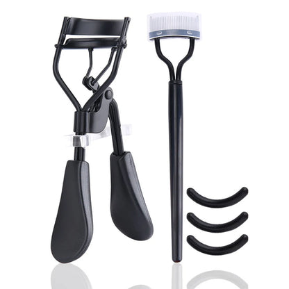 5-Σετ Επαγγελματικά Εργαλεία Βλεφαρίδων | Ψαλίδι, Βουρτσάκια & Ανταλλακτικά Pads