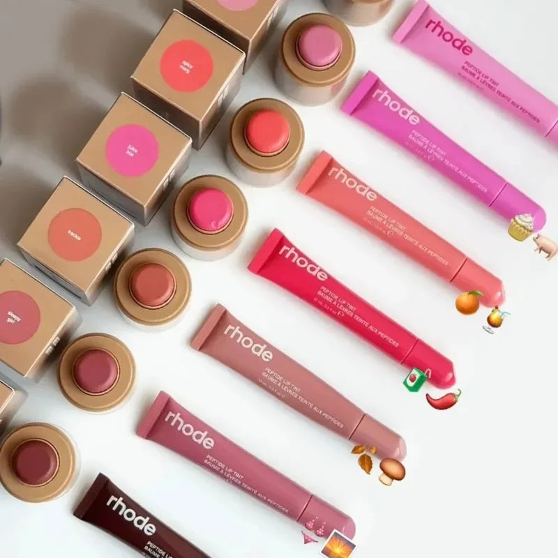 2025 Νέα Μόδα Περιορισμένη Δημοφιλής Ενυδατική Αδιάβροχη Συσκευασία Τσάντας-Φούσκας Κραγιόν Ρουζ Σετ Καλλυντικών Μακιγιάζ