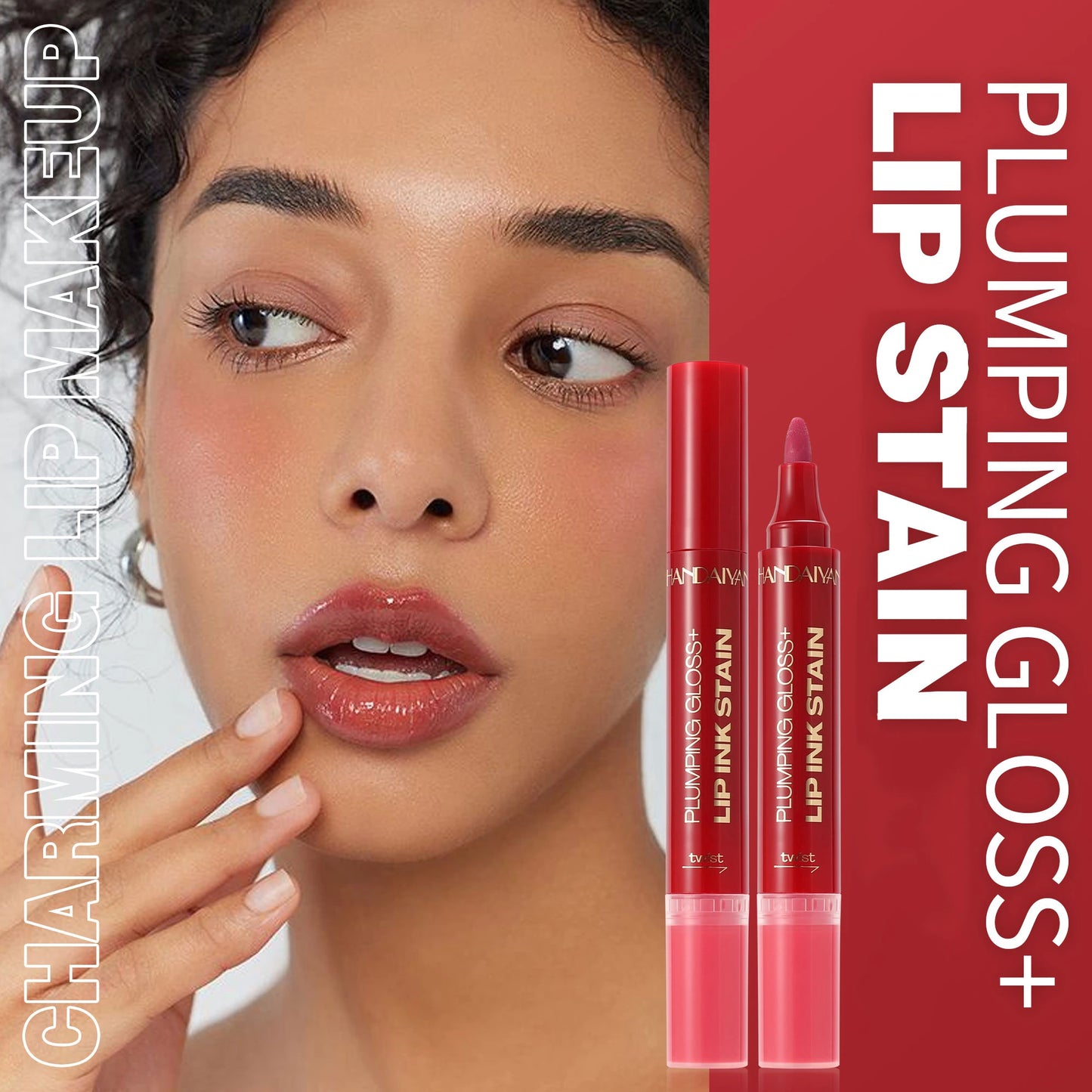 2-σε-1 Matte Lip Liner & Plumping Lip Gloss – Για Τέλειο Σχήμα & Όγκο στα Χείλη
Αποκτήστε το απόλυτο look στα χείλη σας με ένα μόνο προϊόν. Από τη μία πλευρά, το ματ μολύβι προσφέρει απόλυτο έλεγχο στο περίγραμμα, και από την άλλη, το lip gloss χαρίζει άμ