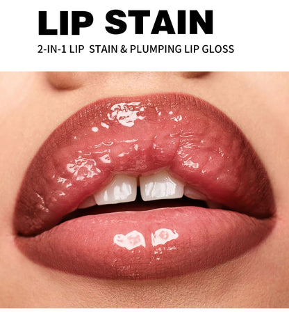 2-σε-1 Matte Lip Liner & Plumping Lip Gloss – Για Τέλειο Σχήμα & Όγκο στα Χείλη
Αποκτήστε το απόλυτο look στα χείλη σας με ένα μόνο προϊόν. Από τη μία πλευρά, το ματ μολύβι προσφέρει απόλυτο έλεγχο στο περίγραμμα, και από την άλλη, το lip gloss χαρίζει άμ