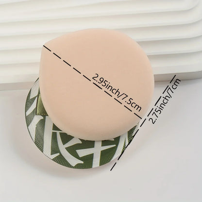 Βελούδινο Σφουγγαράκι Μακιγιάζ - Διπλής Χρήσης για Κρεμώδη & Υγρά Make-up | Vegan Υποαλλεργικό Εργαλείο Contouring για Όλους τους Τύπους Επιδερμίδας