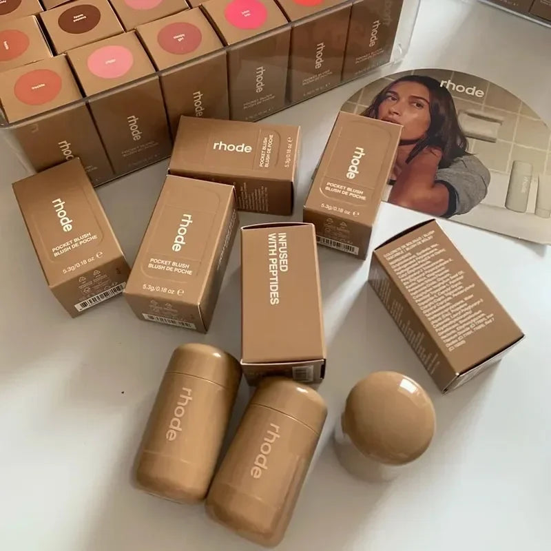 2025 Νέα Μόδα Περιορισμένη Δημοφιλής Ενυδατική Αδιάβροχη Συσκευασία Τσάντας-Φούσκας Κραγιόν Ρουζ Σετ Καλλυντικών Μακιγιάζ