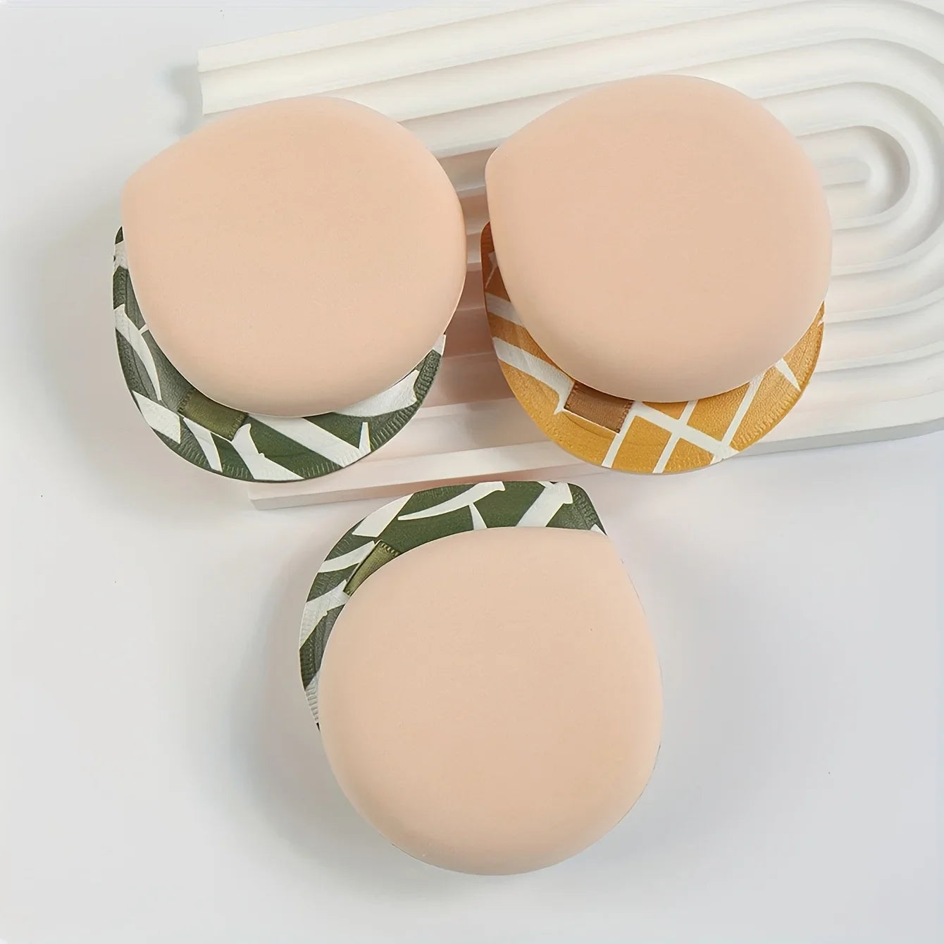 Βελούδινο Σφουγγαράκι Μακιγιάζ - Διπλής Χρήσης για Κρεμώδη & Υγρά Make-up | Vegan Υποαλλεργικό Εργαλείο Contouring για Όλους τους Τύπους Επιδερμίδας