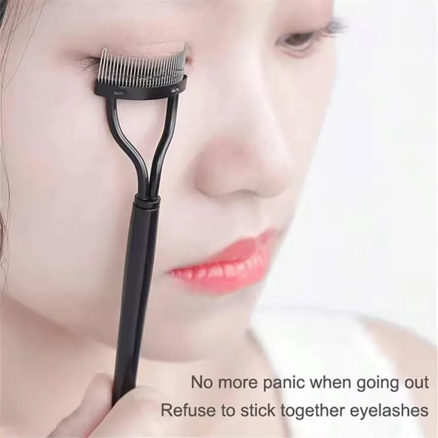 5-Σετ Επαγγελματικά Εργαλεία Βλεφαρίδων | Ψαλίδι, Βουρτσάκια & Ανταλλακτικά Pads