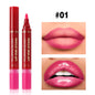 2-σε-1 Matte Lip Liner & Plumping Lip Gloss – Για Τέλειο Σχήμα & Όγκο στα Χείλη
Αποκτήστε το απόλυτο look στα χείλη σας με ένα μόνο προϊόν. Από τη μία πλευρά, το ματ μολύβι προσφέρει απόλυτο έλεγχο στο περίγραμμα, και από την άλλη, το lip gloss χαρίζει άμ