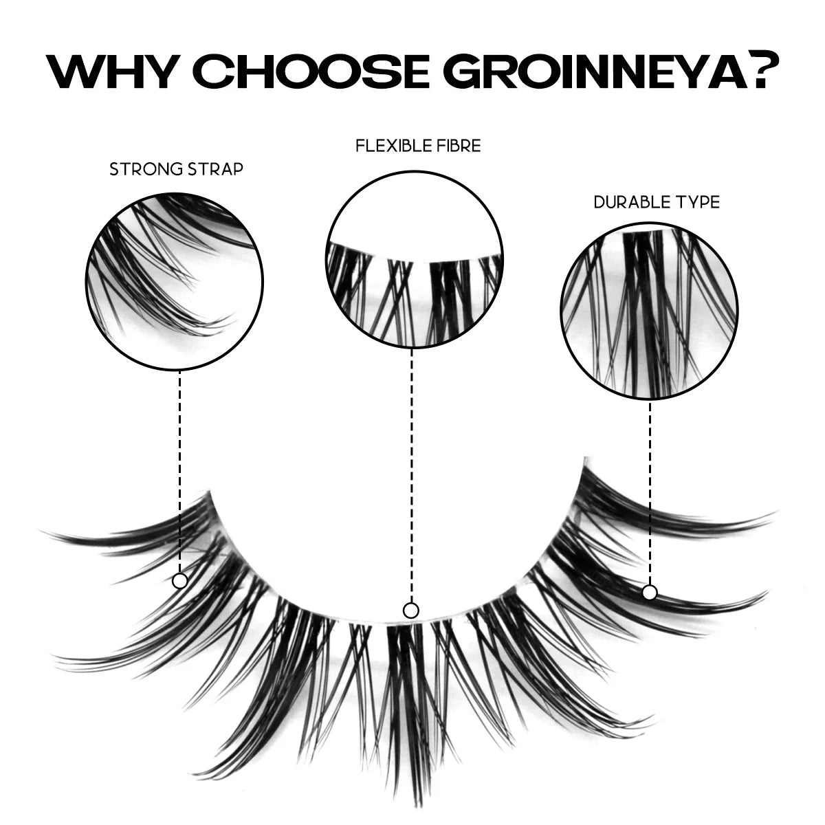 Φυσικές Ψεύτικες Βλεφαρίδες τύπου Manga. Βλεφαρίδες 3D από συνθετική Mink τρίχα, με μαλακή, ρεαλιστική και χιαστί όψη. Ιδανικές για ολοκληρωμένο μακιγιάζ.