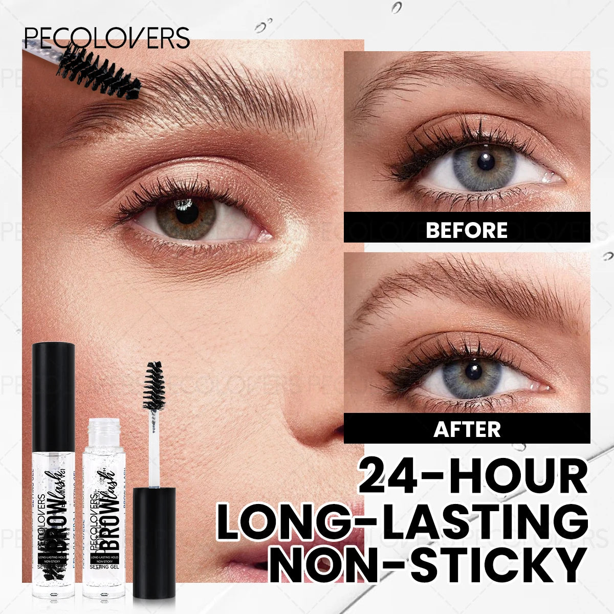 Gel Σταθεροποίησης Φρυδιών - Διάφανο & Αδιάβροχο για Φυσικό Αποτέλεσμα