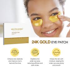 Petitfee Gold Hydrogel Eye Patch: Επιθέματα Ματιών με Χρυσό & Ginseng (60 τμχ)